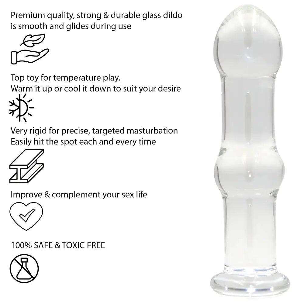 Glass Anal Dildo Butt Plug - Sex Toy - Save 45% - Fast Shipping - Dildos United Kingdom Stoke-on-trent