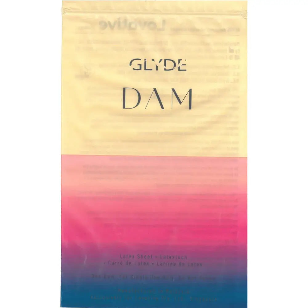 Glyde Vegan Dams Mixed Flavour 4 Pack - Fast Shipping - Sex Essentials United Kingdom Stoke-on-trent