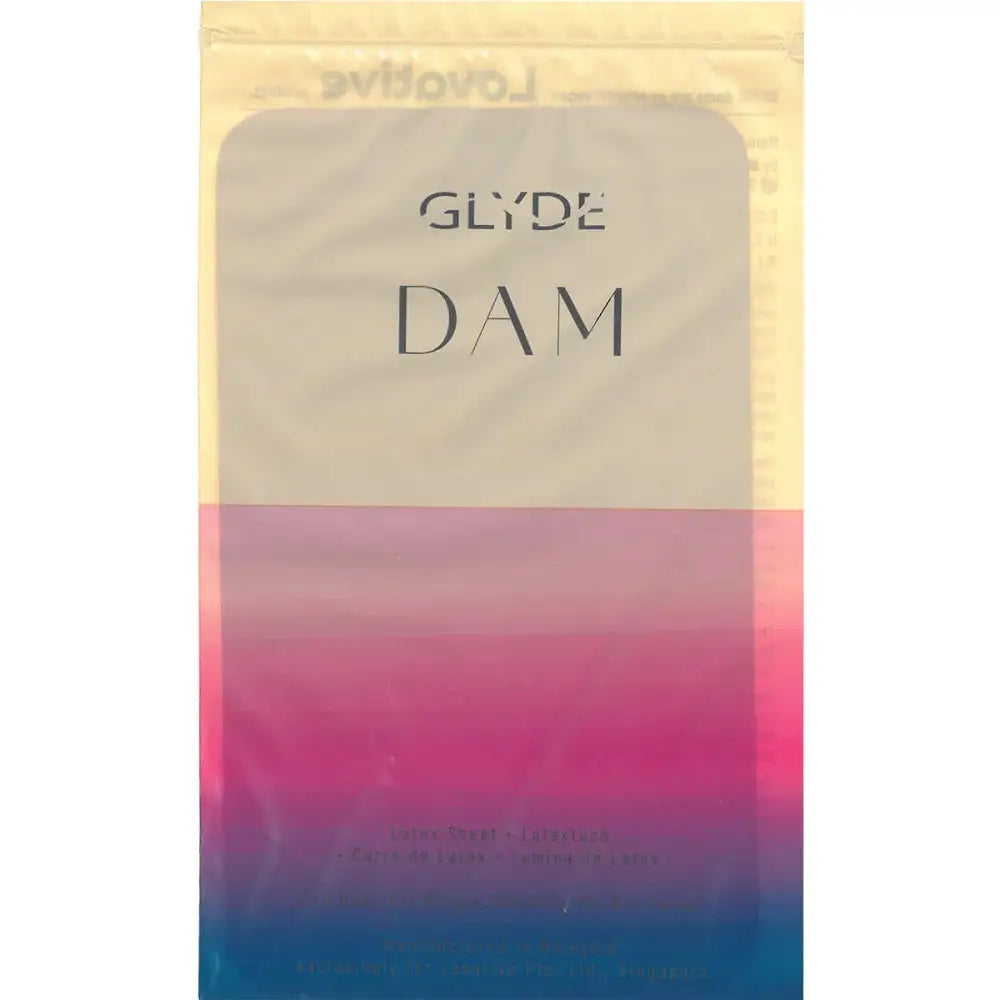 Glyde Vegan Dams Mixed Flavour 4 Pack - Fast Shipping - Sex Essentials United Kingdom Stoke-on-trent