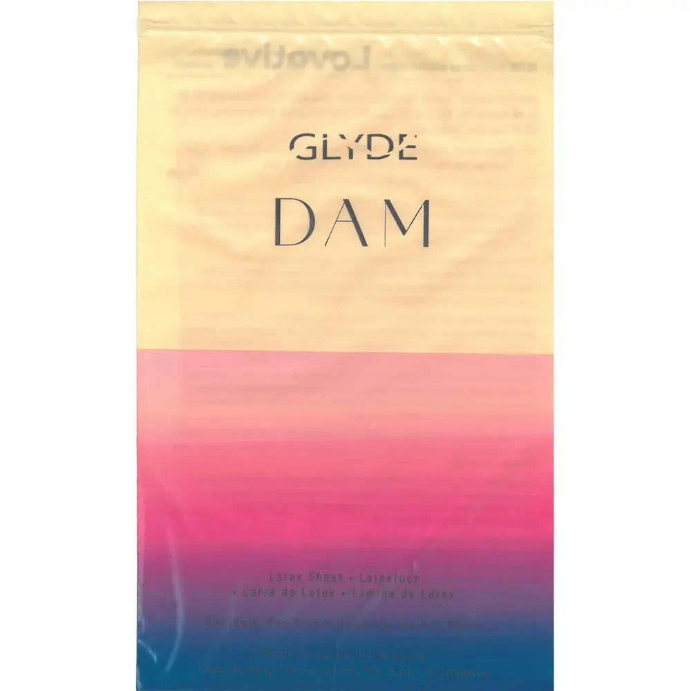 Glyde Vegan Dams Mixed Flavour 4 Pack - Fast Shipping - Sex Essentials United Kingdom Stoke-on-trent