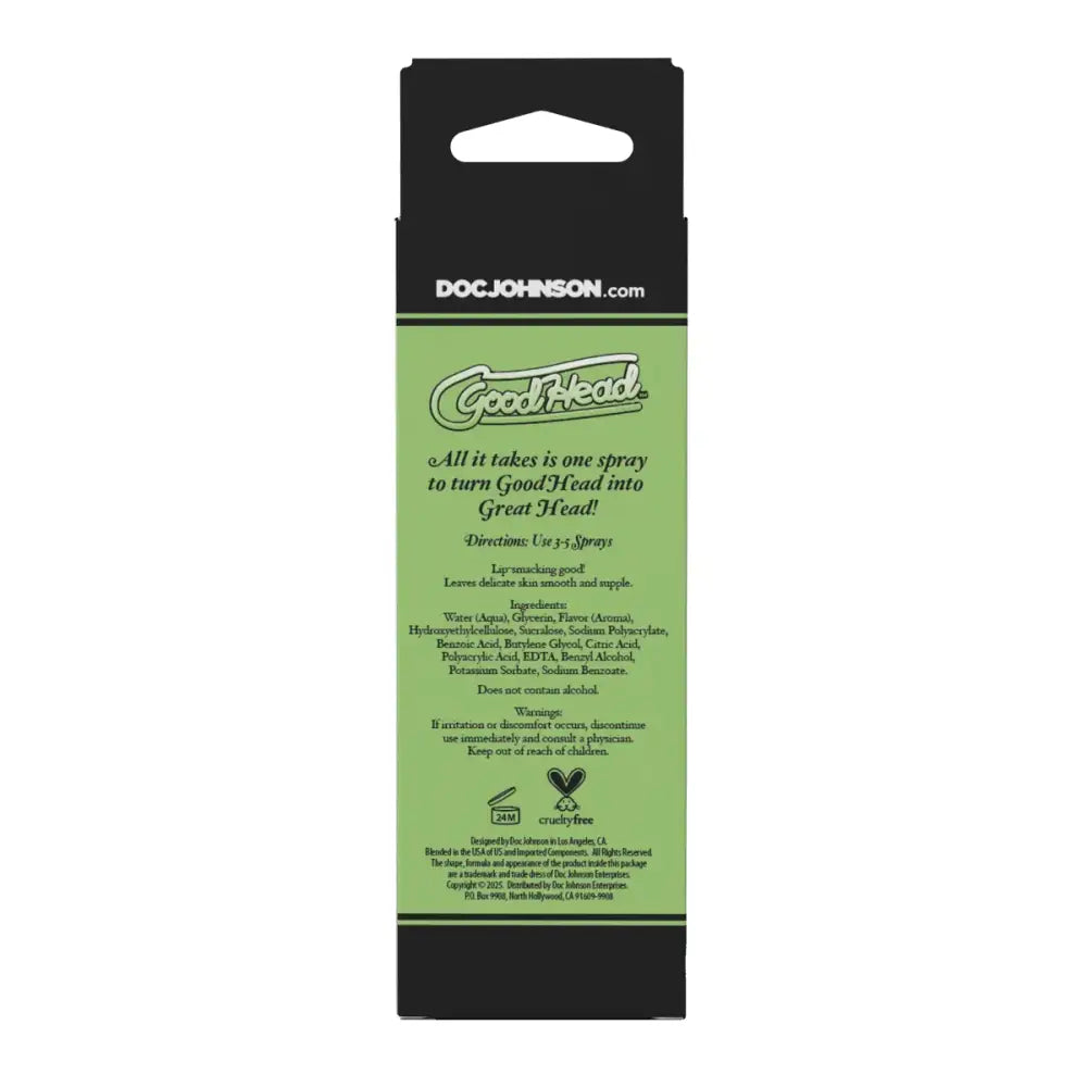 Goodhead Juicy Head Cocktails Dry Mouth Spray Mojito 59ml - Save 25% - Sale United Kingdom Stoke-on-trent