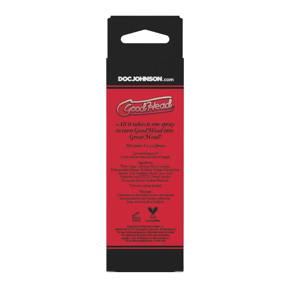 Goodhead Juicy Head Cocktails Dry Mouth Spray Sex on the Beach 59ml - Save 25% - Sale United Kingdom Stoke-on-trent