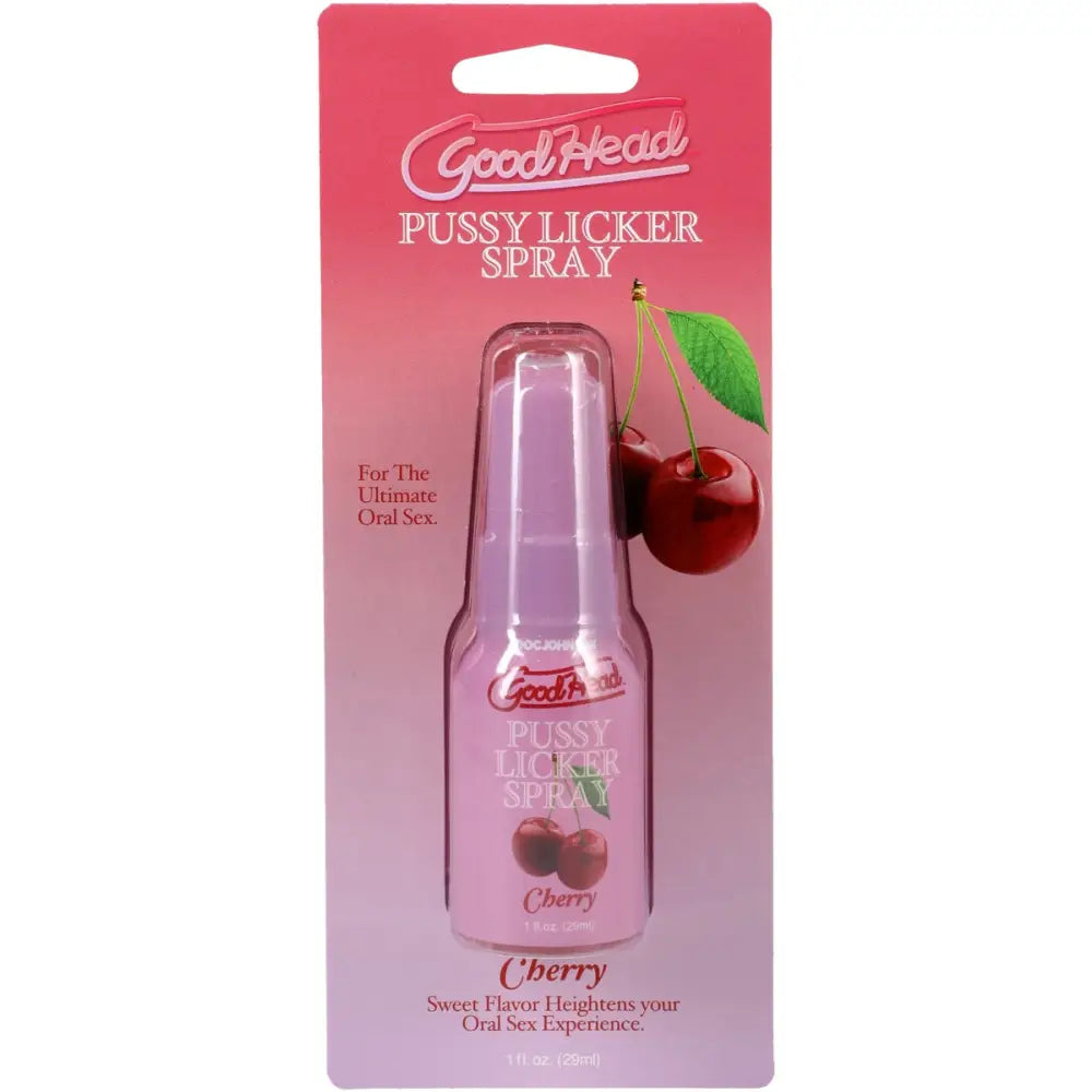 Goodhead Pussy Licker Spray Cherry - Save 35% - 1oz - Fast Shipping - Sale United Kingdom Stoke-on-trent