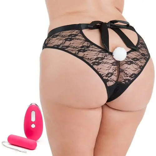Happy Rabbit Plus Size Remote Control Knicker Vibrator - Save 15% - Sale United Kingdom Stoke-on-trent