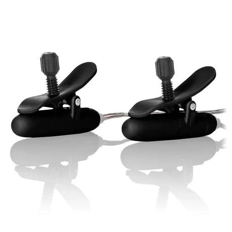 Heated Vibrating Nipple Teasers Black - Save 20% - Fast Shipping - Sale United Kingdom Stoke-on-trent
