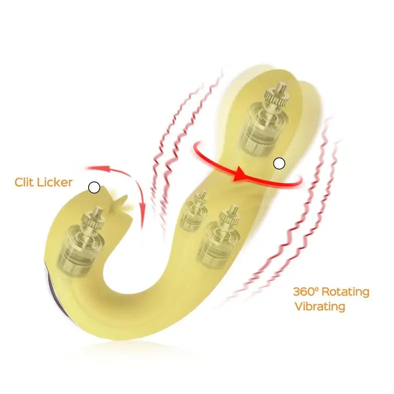 Honey Play Box Joi Rotating Head Vibrator and Clit Licker - Save 15% - United Kingdom Stoke-on-trent