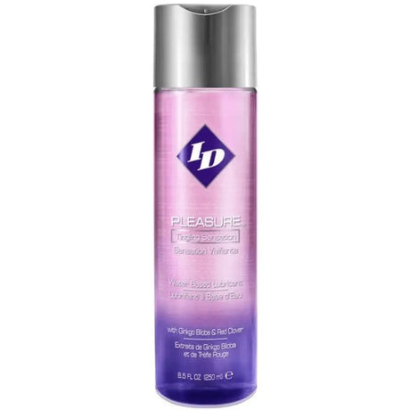 Id Pleasure Tingling Lubricant Water-based Lube 250ml 8.5 Floz - Save 15% - Id Water-based Floz - Fast - Sale United Kingdom Stoke-on-trent