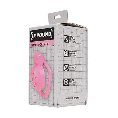 Impound Snare Cock Cage - Fast Shipping - Bondage & Fetish United Kingdom Stoke-on-trent