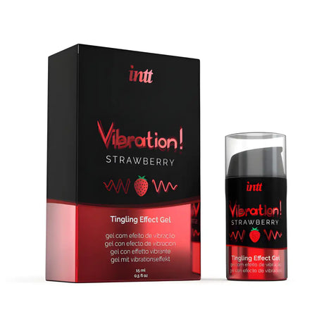 Intt Vibration Strawberry Flavour Liquid Vibrator - Sexual Enhancers - Save 20% - Fast - Sale United Kingdom Stoke-on-trent