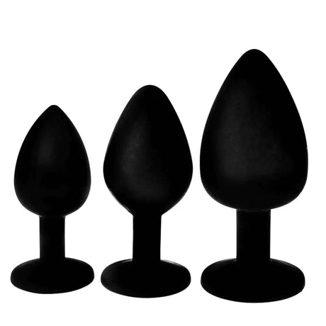 Jewel Butt Plug Anal Training Set - Fast Shipping - Dildos United Kingdom Stoke-on-trent