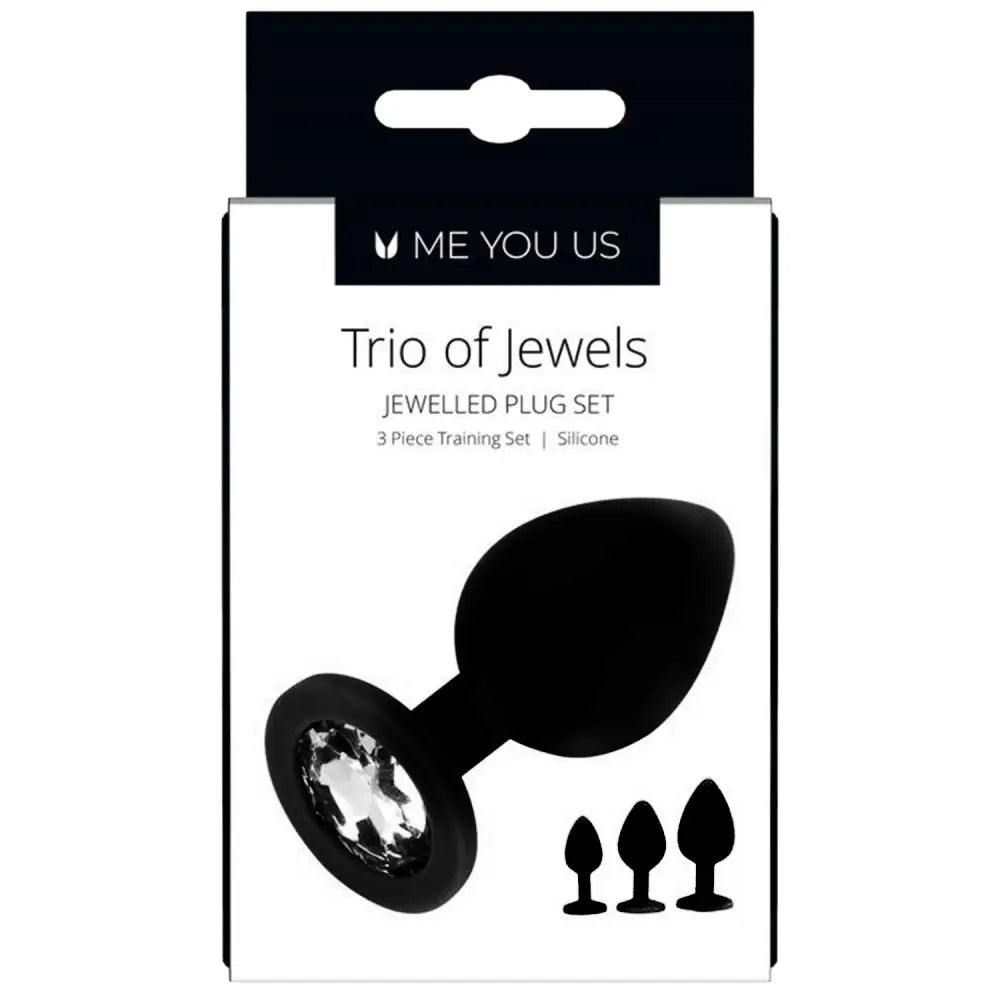 Jewel Butt Plug Anal Training Set - Fast Shipping - Dildos United Kingdom Stoke-on-trent