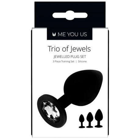 Jewel Butt Plug Anal Training Set - Fast Shipping - Dildos United Kingdom Stoke-on-trent
