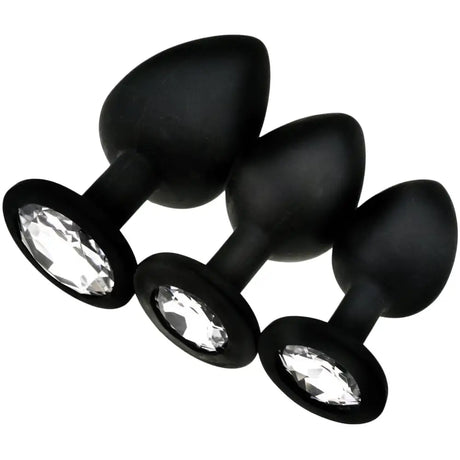 Jewel Butt Plug Anal Training Set - Fast Shipping - Dildos United Kingdom Stoke-on-trent