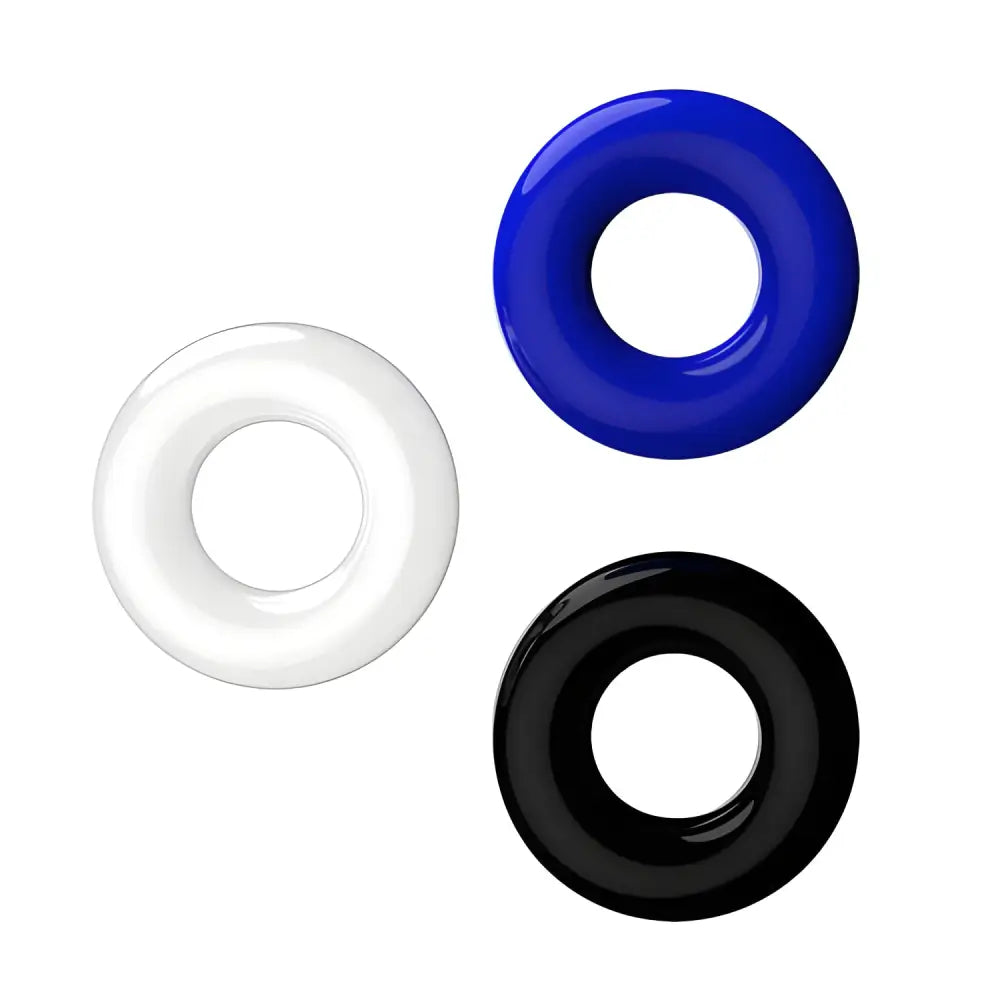 Joyrings Doughnut Cock Rings (3 Pack) - Save 15% - Joyrings - Fast Shipping - Sale United Kingdom Stoke-on-trent