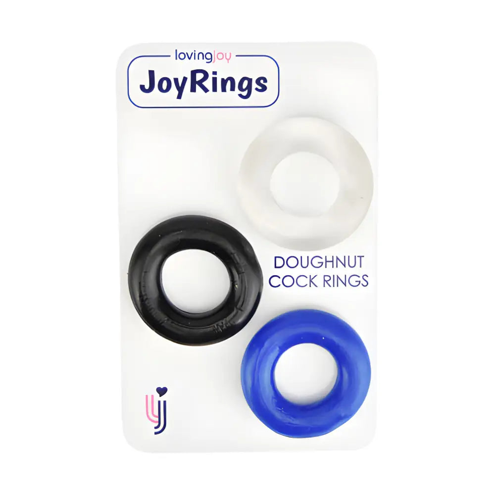 Joyrings Doughnut Cock Rings (3 Pack) - Save 15% - Joyrings - Fast Shipping - Sale United Kingdom Stoke-on-trent