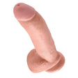 King Cock 9inch with Balls - Light - 9inch - Fast Shipping - Dildo United Kingdom Stoke-on-trent