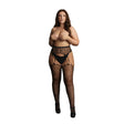 Le Desir Suspender Leopard Pantyhose Black Uk 14 to 20 - Save 15% - Uk - Fast Shipping - Sale United Kingdom Stoke-on-trent