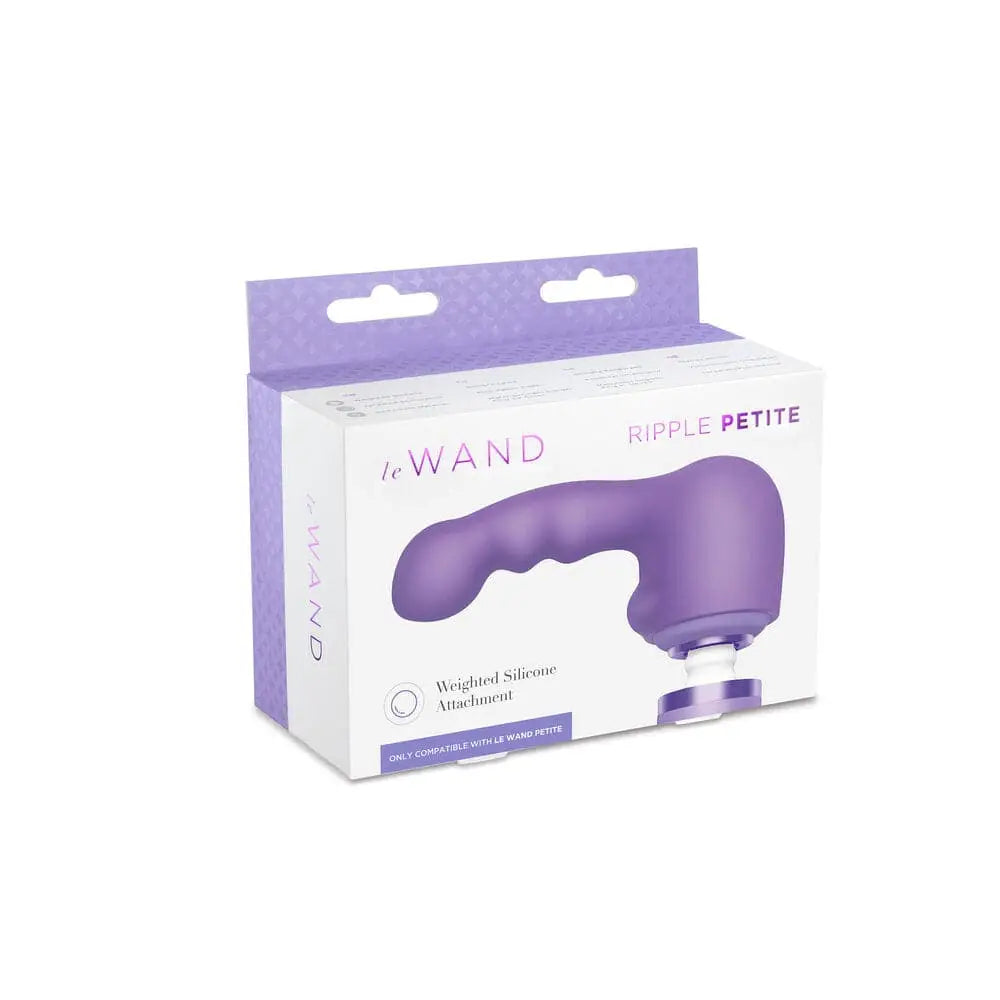 Le Wand Ripple Weighted Silicone Petite Attachment - Save 15% - Vibrator United Kingdom Stoke-on-trent