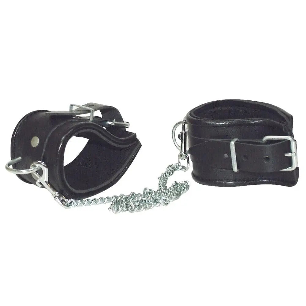 Leather and Chain Ankle Leg Restraint - Save 20% - and - Fast Shipping - Sale United Kingdom Stoke-on-trent