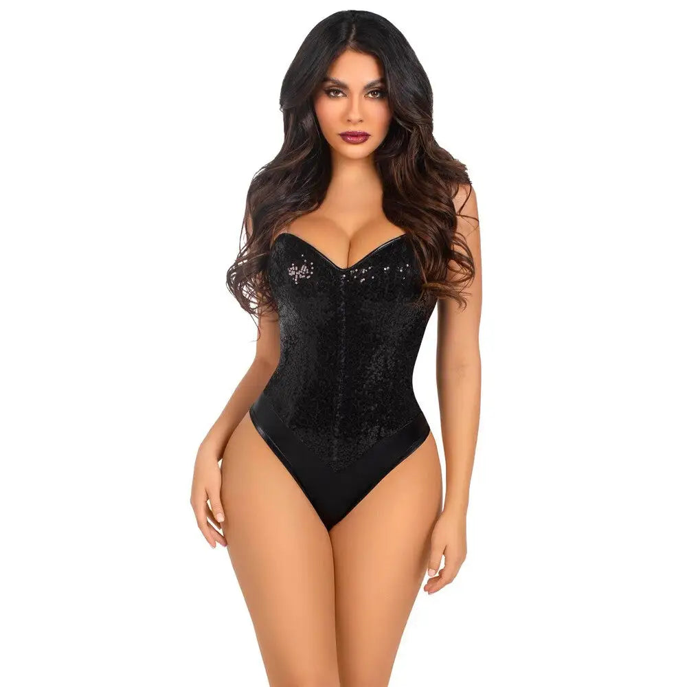 Leg Avenue Sequin Bodysuit - Fast Shipping - Sale United Kingdom Stoke-on-trent