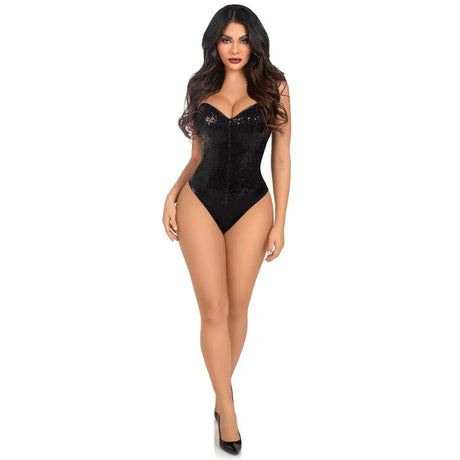 Leg Avenue Sequin Bodysuit - Fast Shipping - Sale United Kingdom Stoke-on-trent