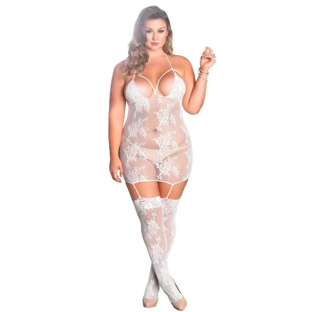 Leg Avenue Strappy Suspender Dress Uk 16 to 18 - Save 20% - Uk - Fast Shipping - Sale United Kingdom Stoke-on-trent