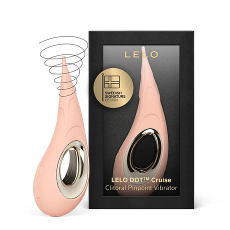 Lelo Dot Cruise Clitoral Vibrator Peach Please - Lelo - Fast Shipping - United Kingdom Stoke-on-trent