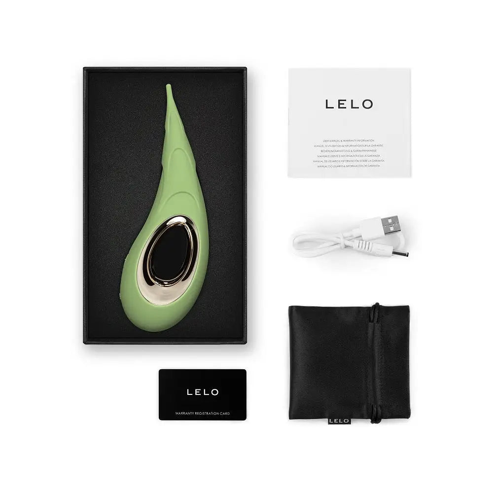 Lelo Dot Cruise Clitoral Vibrator Pistachio Cream - Lelo - Fast Shipping - United Kingdom Stoke-on-trent