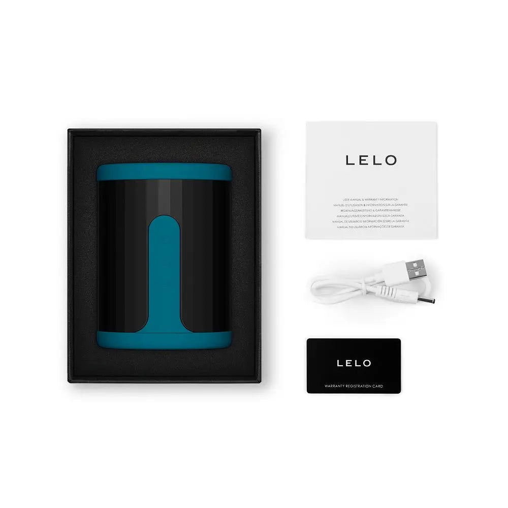 Lelo F2 Stamina Trainer and Stroker Blue - Lelo - Fast Shipping - Male Masturbators United Kingdom Stoke-on-trent