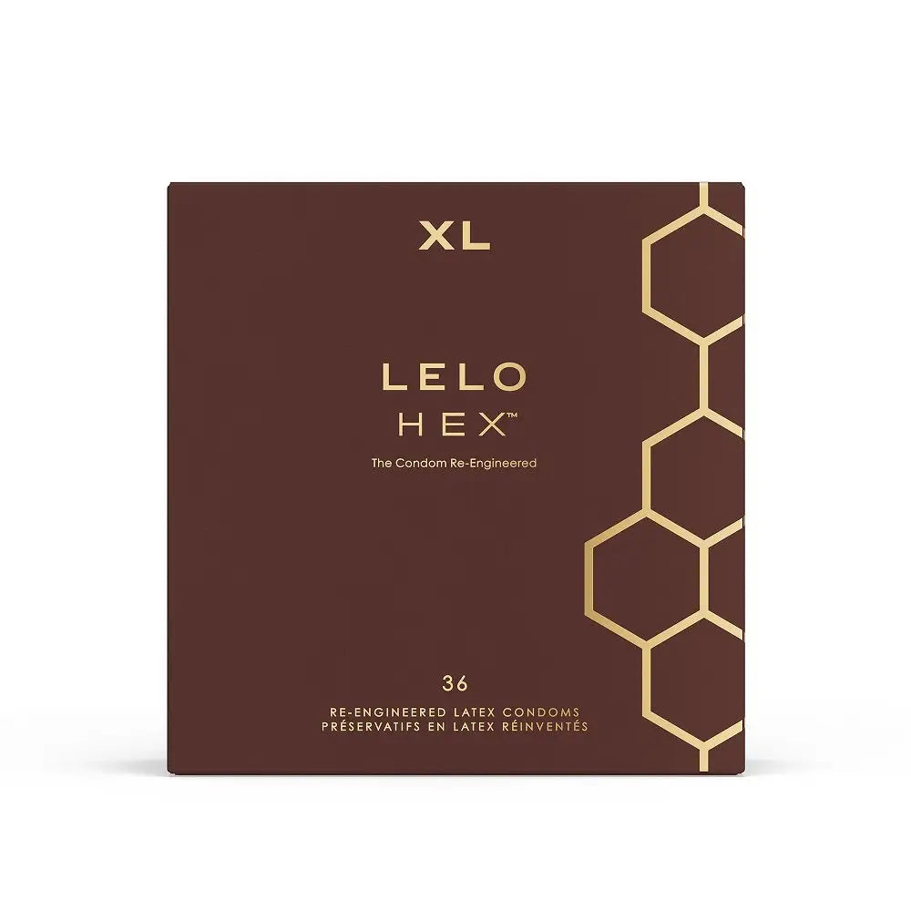 Lelo Hex Condoms Respect Xl 36 Pack - Lelo Hex Xl Pack - Fast Shipping - Sex Essentials United Kingdom Stoke-on-trent