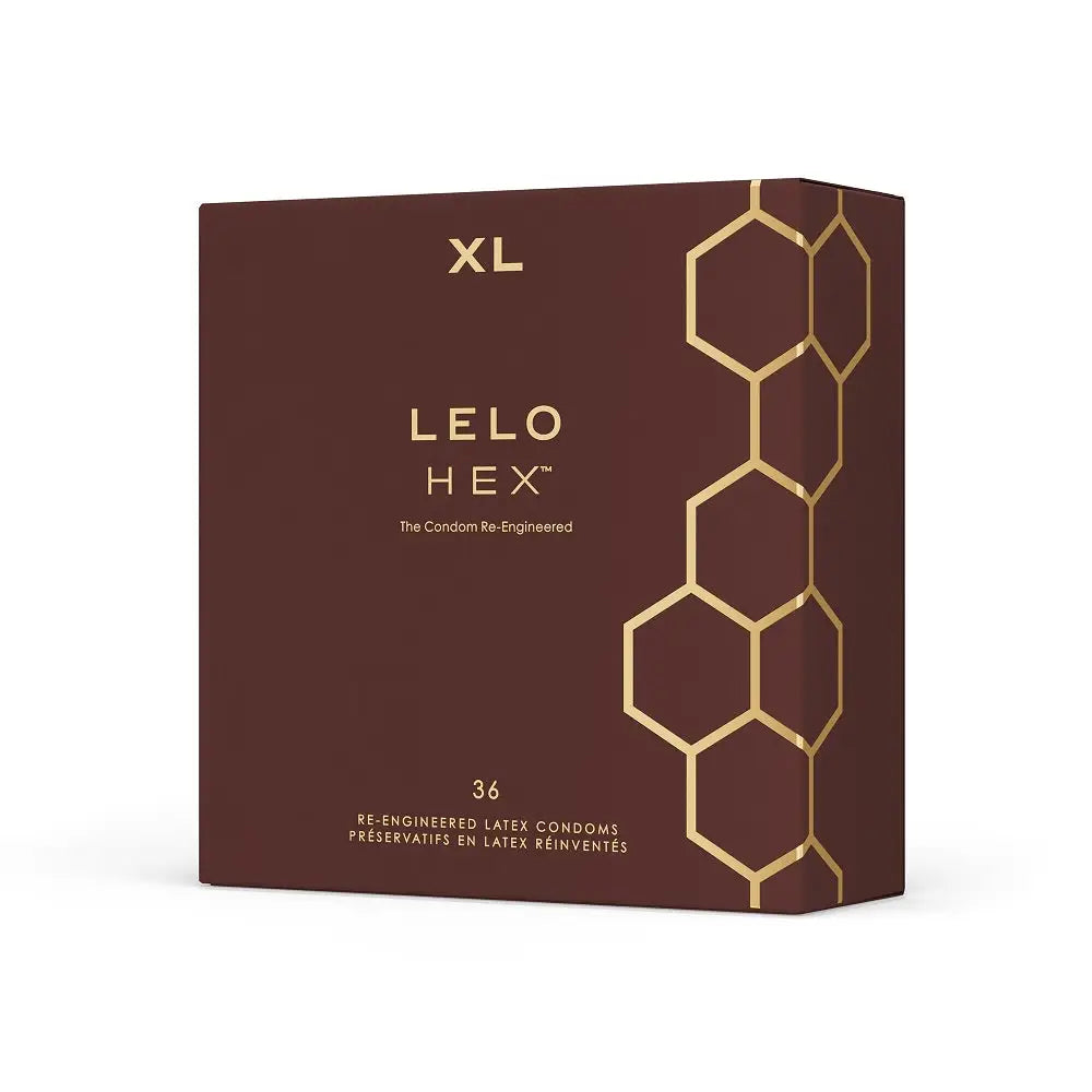 Lelo Hex Condoms Respect Xl 36 Pack - Lelo Hex Xl Pack - Fast Shipping - Sex Essentials United Kingdom Stoke-on-trent