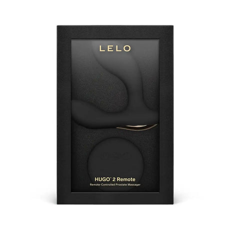 Lelo Hugo 2 Remote Controlled Prostate Massager Black - Lelo - Fast Shipping - Vibrator United Kingdom Stoke-on-trent