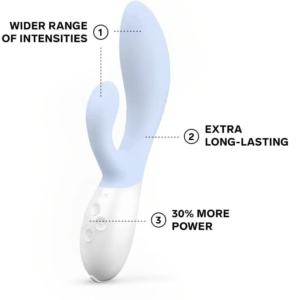 Lelo Ina 3 Dual Action Massager Seafoam - New Products – Latest Sex Toys & Adult Arrivals United Kingdom Stoke-on-trent