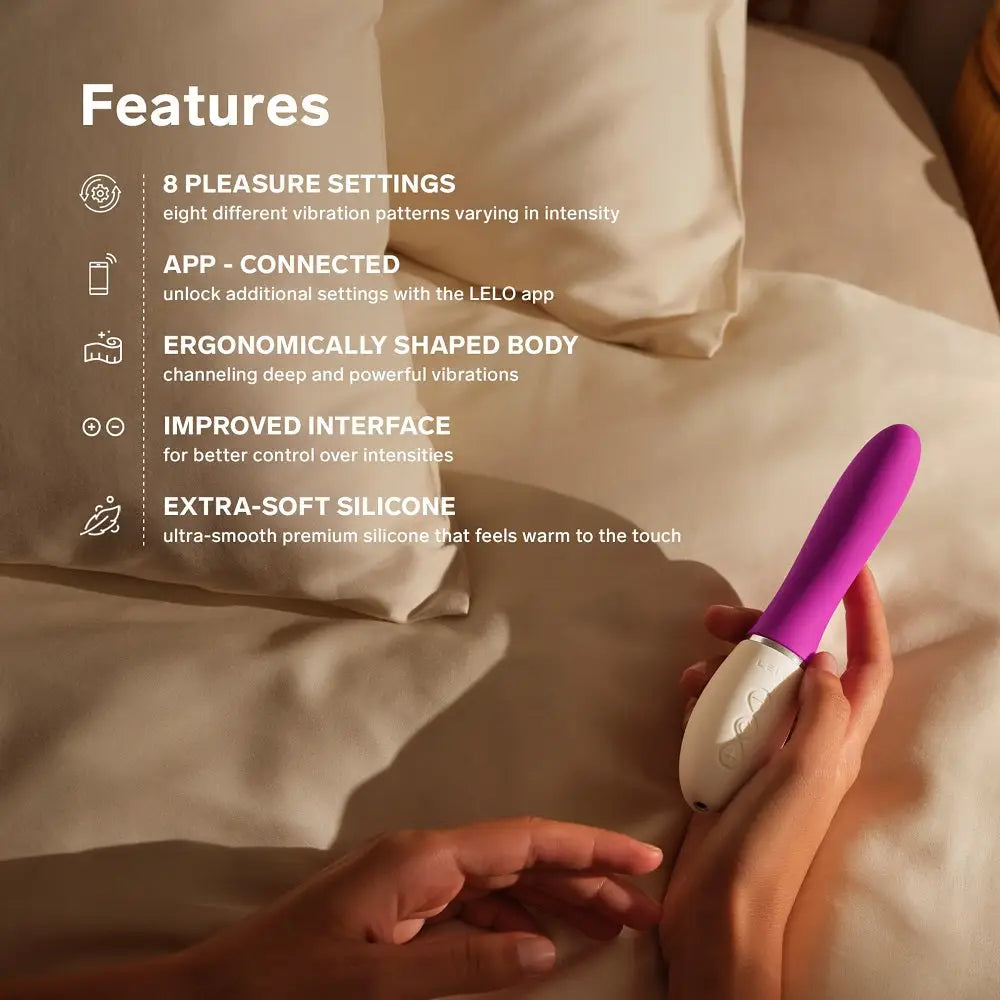 Lelo Liv 3 App Controlled G-spot Vibrator Deep Rose - Lelo Liv G-spot - Fast Shipping - United Kingdom Stoke-on-trent