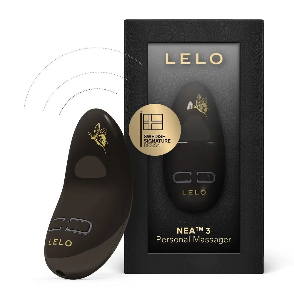 Lelo Nea 3 Clitoral Massager Black - Lelo - Fast Shipping - Vibrator United Kingdom Stoke-on-trent
