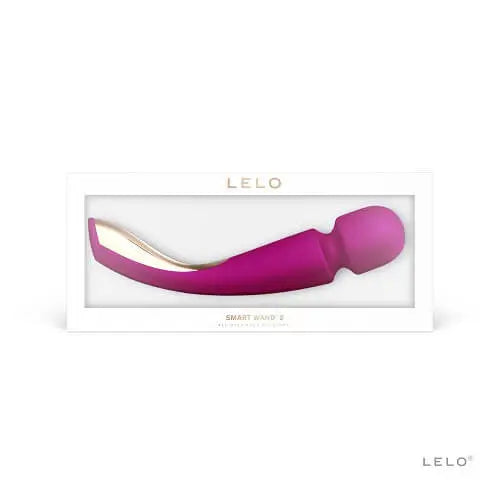 Lelo Smart Wand 2 Large Deep Rose - Lelo - Fast Shipping - Vibrator United Kingdom Stoke-on-trent
