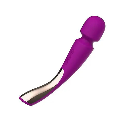 Lelo Smart Wand 2 Medium Deep Rose - Save 10% - Lelo - Fast Shipping - Vibrator United Kingdom Stoke-on-trent