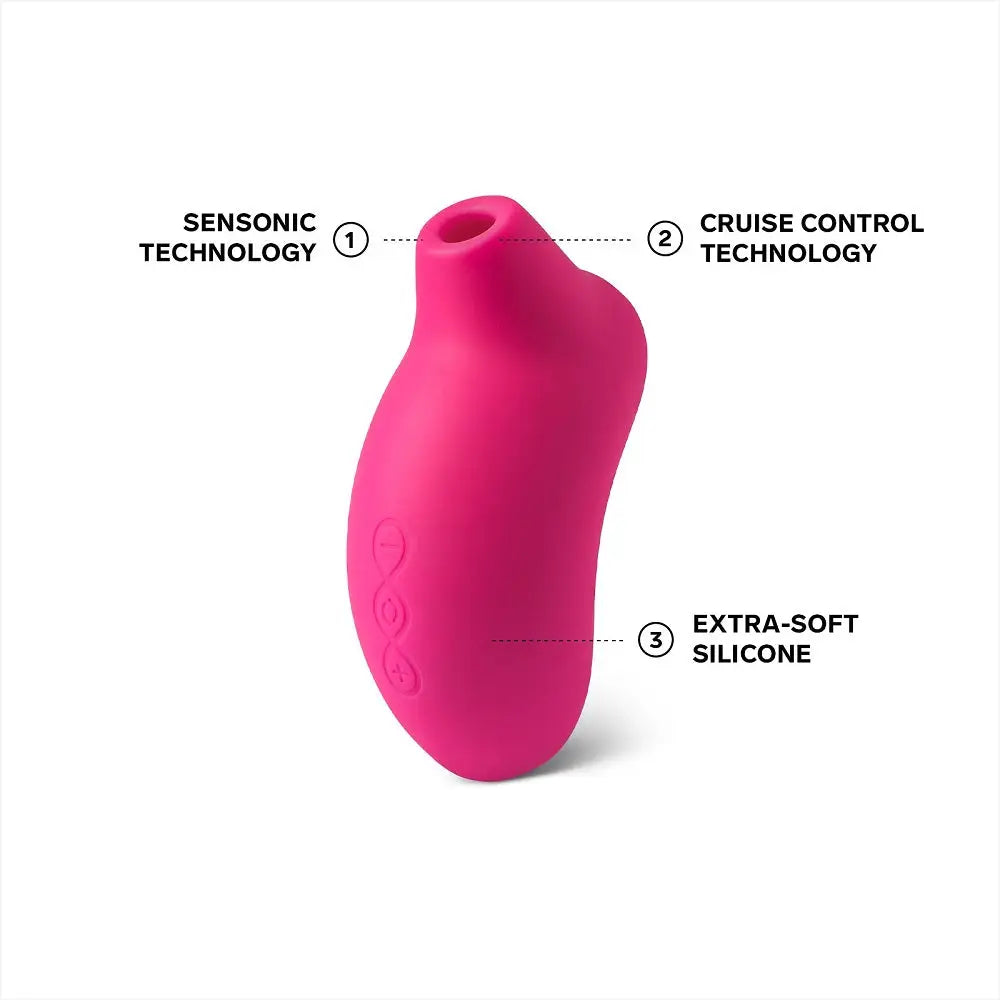Lelo Sona Cruise Clitoral Massager Cerise - Lelo Sona - Fast Shipping - Vibrator United Kingdom Stoke-on-trent