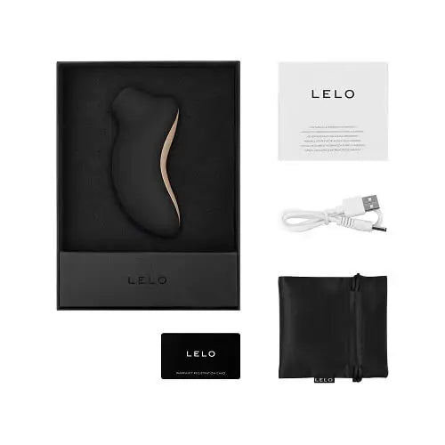 Lelo Sona Sonic Clitoral Massager - Black - Lelo Sona - Fast Shipping - Vibrator United Kingdom Stoke-on-trent