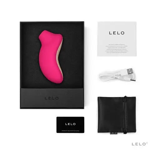 Lelo Sona Sonic Clitoral Massager - Cerise - Lelo Sona - Fast Shipping - Vibrator United Kingdom Stoke-on-trent