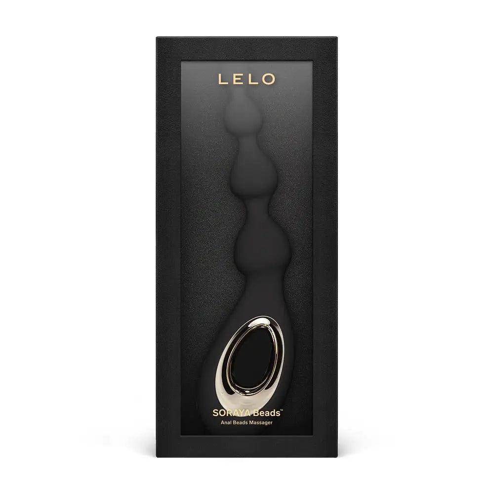 Lelo Soraya Anal Beads Black - Lelo - Fast Shipping - Vibrator United Kingdom Stoke-on-trent