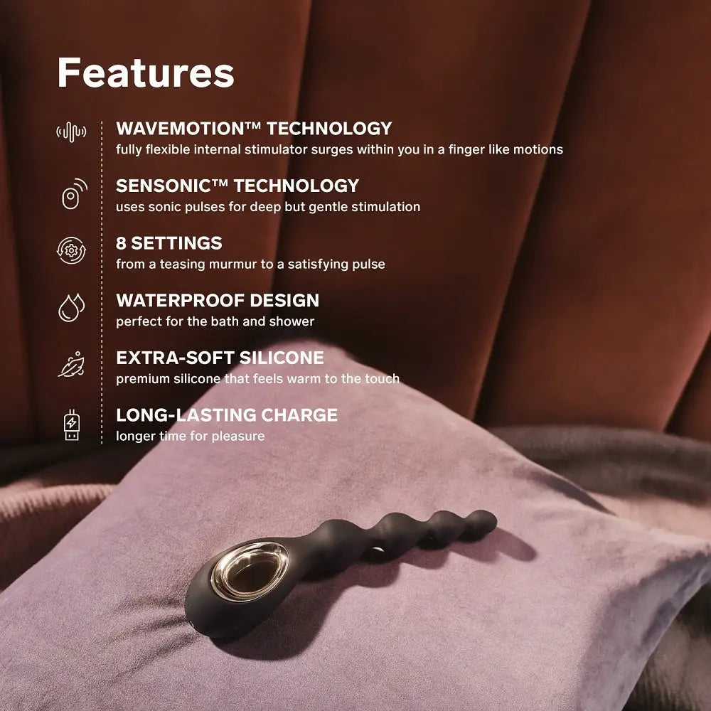 Lelo Soraya Anal Beads Violet Dusk - Lelo - Fast Shipping - Vibrator United Kingdom Stoke-on-trent