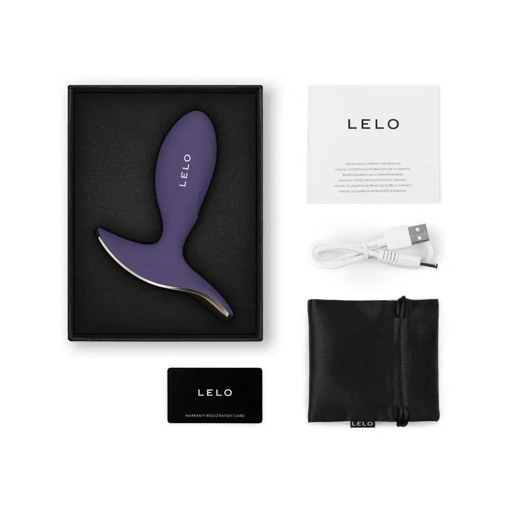 Lelo Surfer 2 Unisex Anal Vibrating Plug Cyber Purple - Save 20% - Dildos United Kingdom Stoke-on-trent