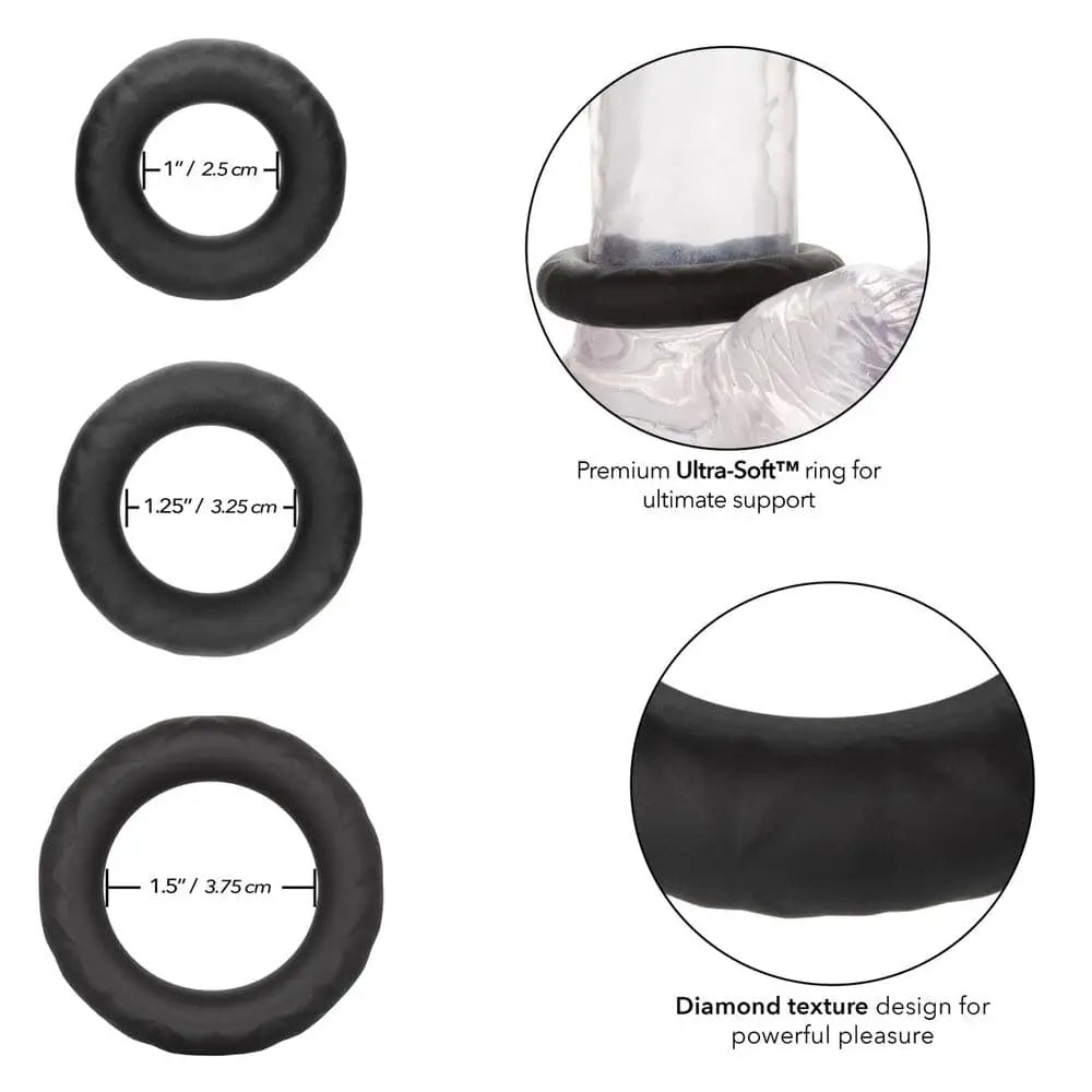 Link Up Ultra Soft Supreme Cock Ring Set - Save 15% - Fast Shipping - Sale United Kingdom Stoke-on-trent