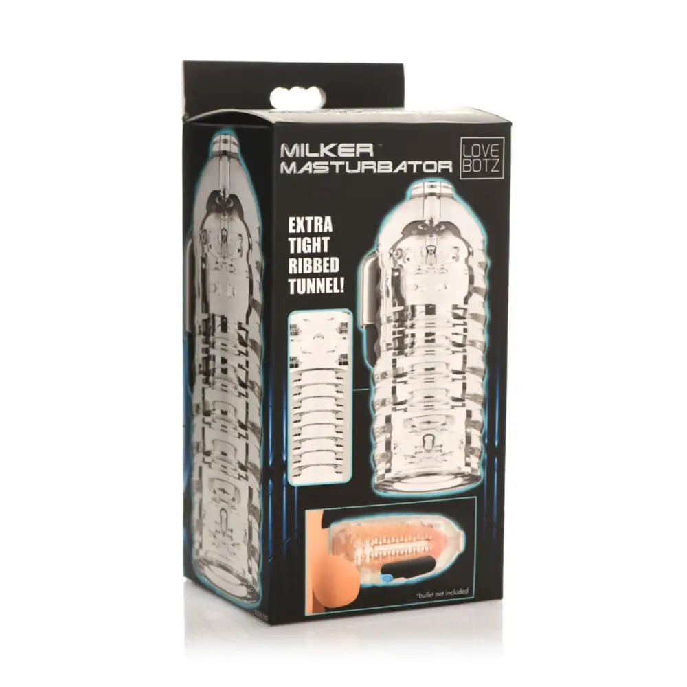 Lovebotz Milker Tpe Masturbator Clear - Sex Toys - Save 15% - Tpe - Fast Shipping - Sale United Kingdom Stoke-on-trent