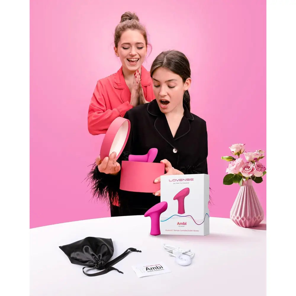 Lovense Ambi App-controlled Mini Bullet Sex Toy - Save 15% - – Bluetooth | App Controlled - Vibrator United Kingdom Stoke-on-trent