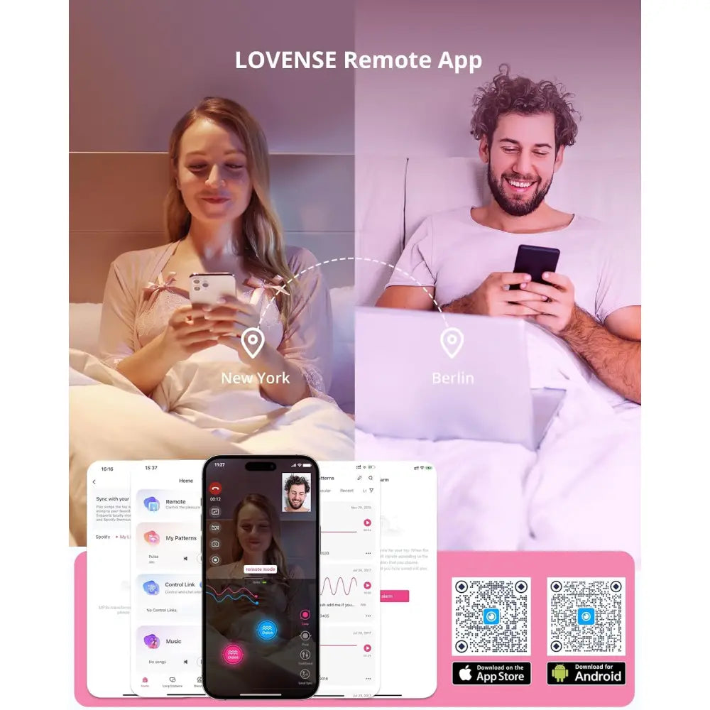 Lovense Dolce (previously Quake) – App-controlled Couples Vibrator (dual Stim) - Save 15% - Lovense App Control Dual Clit & G-spot