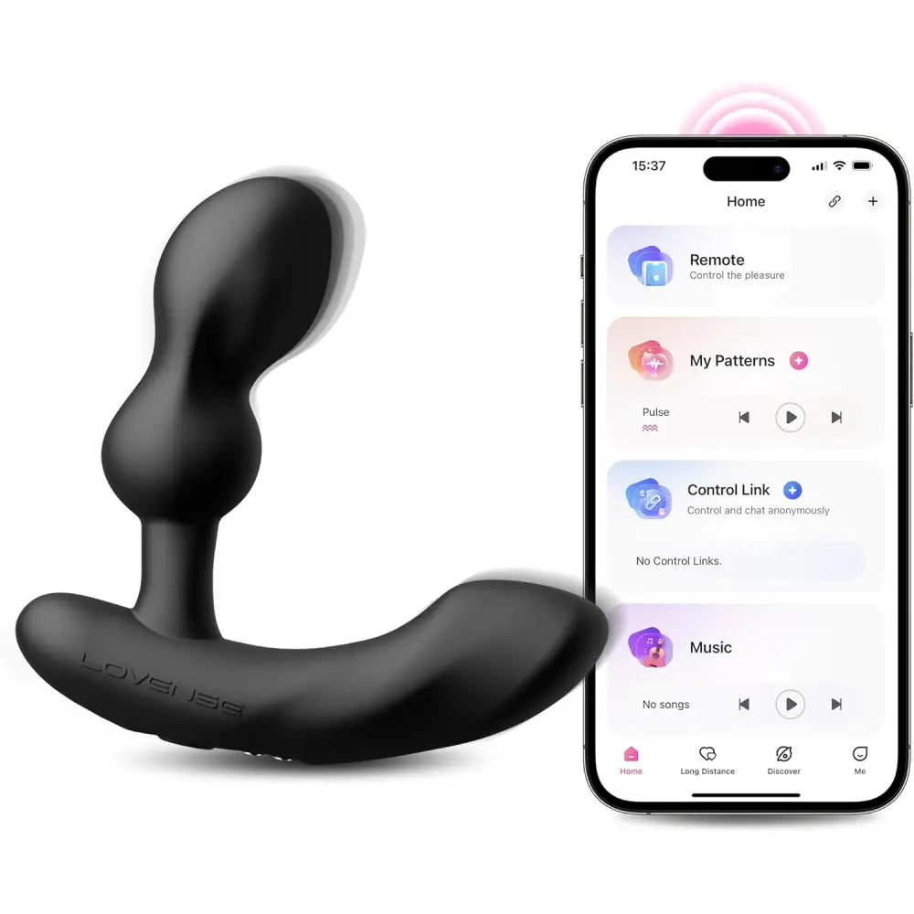 Lovense Edge 2 – App-controlled Prostate Massager with Dual Motors - Save 30% - Sex Toy Uk - Anal Vibrators United Kingdom Stoke-on-trent