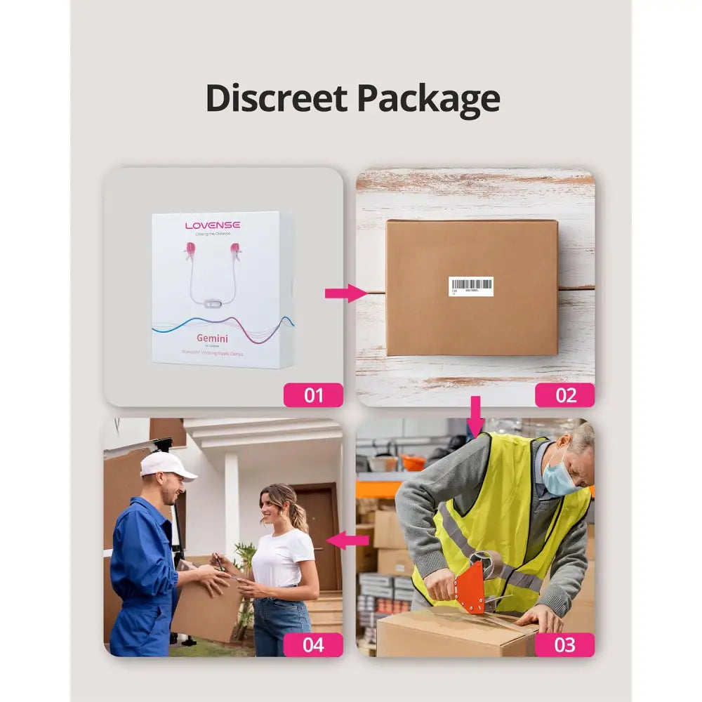 Lovense Gemini Adjustable Vibrating Nipple Clamps – App Controlled Sex Toy - Save 10% - App-controlled Uk - Sale United Kingdom