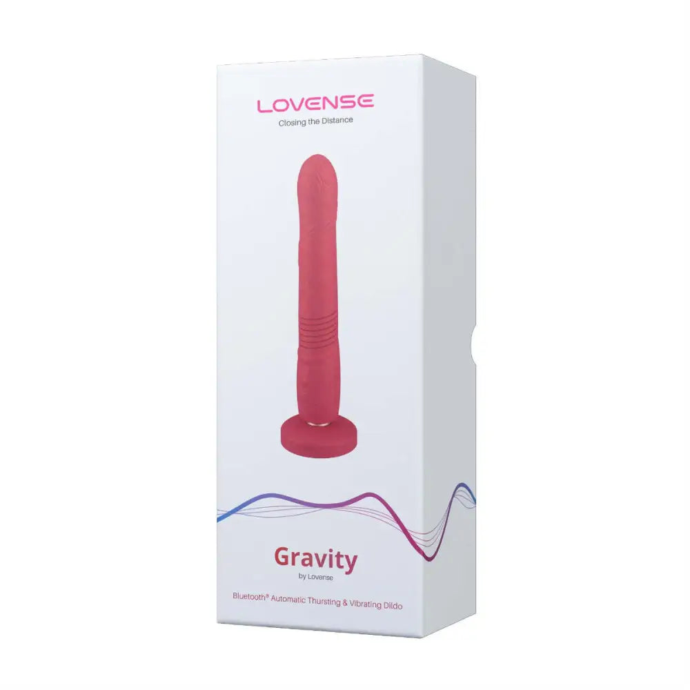 Lovense Gravity Thrusting & Vibrating Dildo – App Controlled Sex Toy - Save 20% - App-controlled Uk - Vibrator United Kingdom Stoke-on-trent